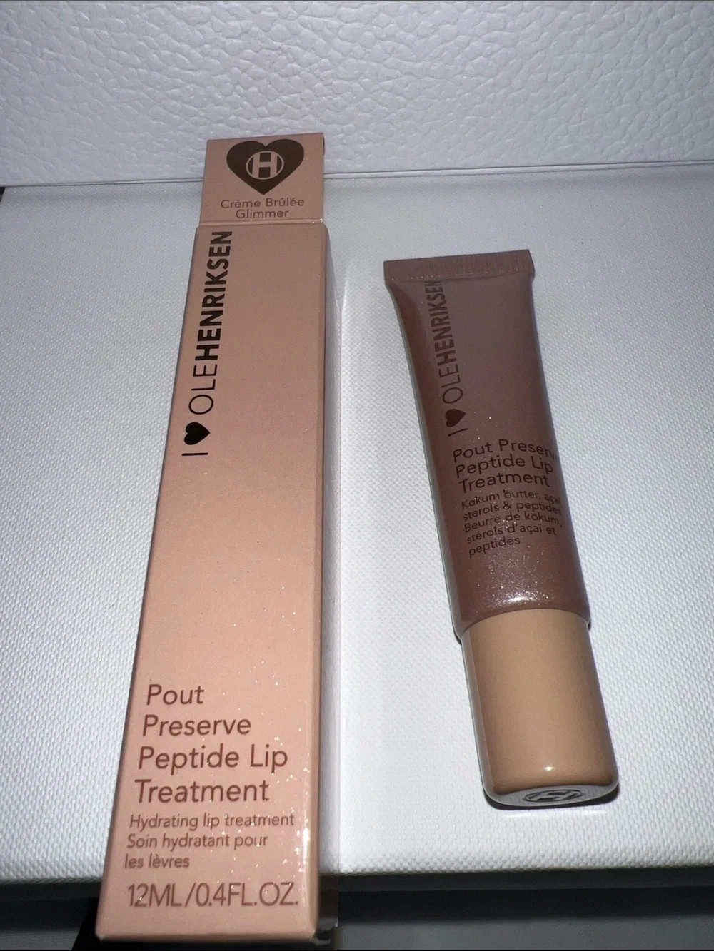 Ole Henriksen Pout Preserve Peptide Lip Treatment - Crème Brûlée Glimmer (Brown)